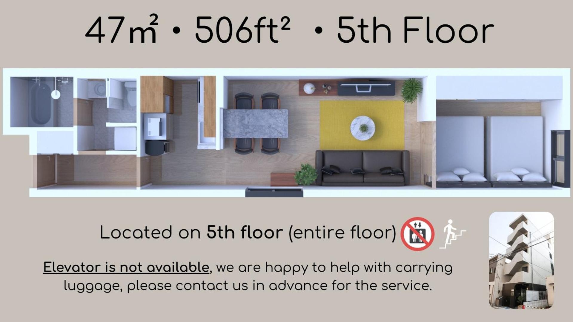 Seirai Asakusa Vacation Rental - 3 Minutes From Station Prefektura Tokio Pokoj fotografie