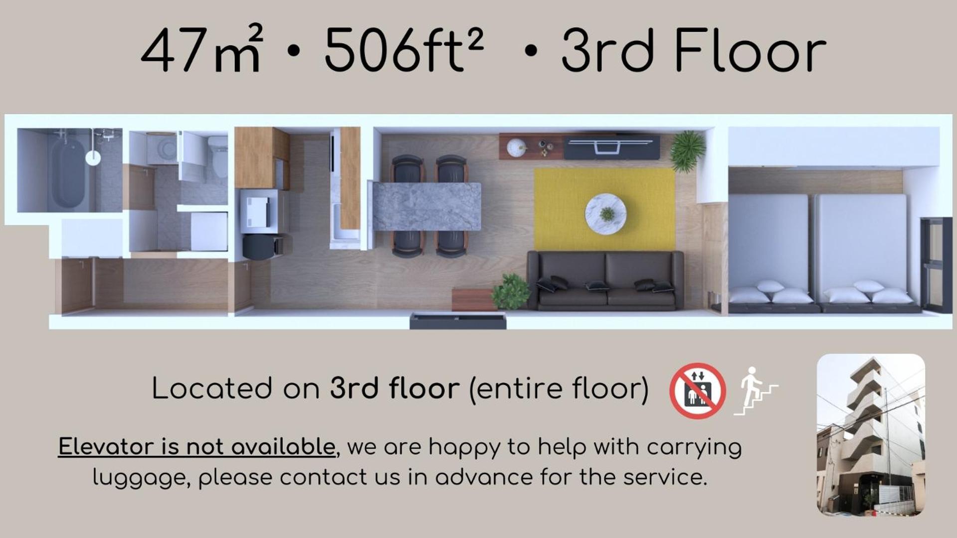 Seirai Asakusa Vacation Rental - 3 Minutes From Station Prefektura Tokio Pokoj fotografie