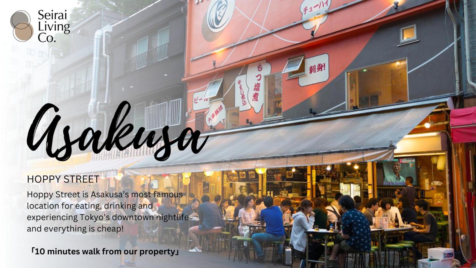 Seirai Asakusa Vacation Rental - 3 Minutes From Station Prefektura Tokio Exteriér fotografie