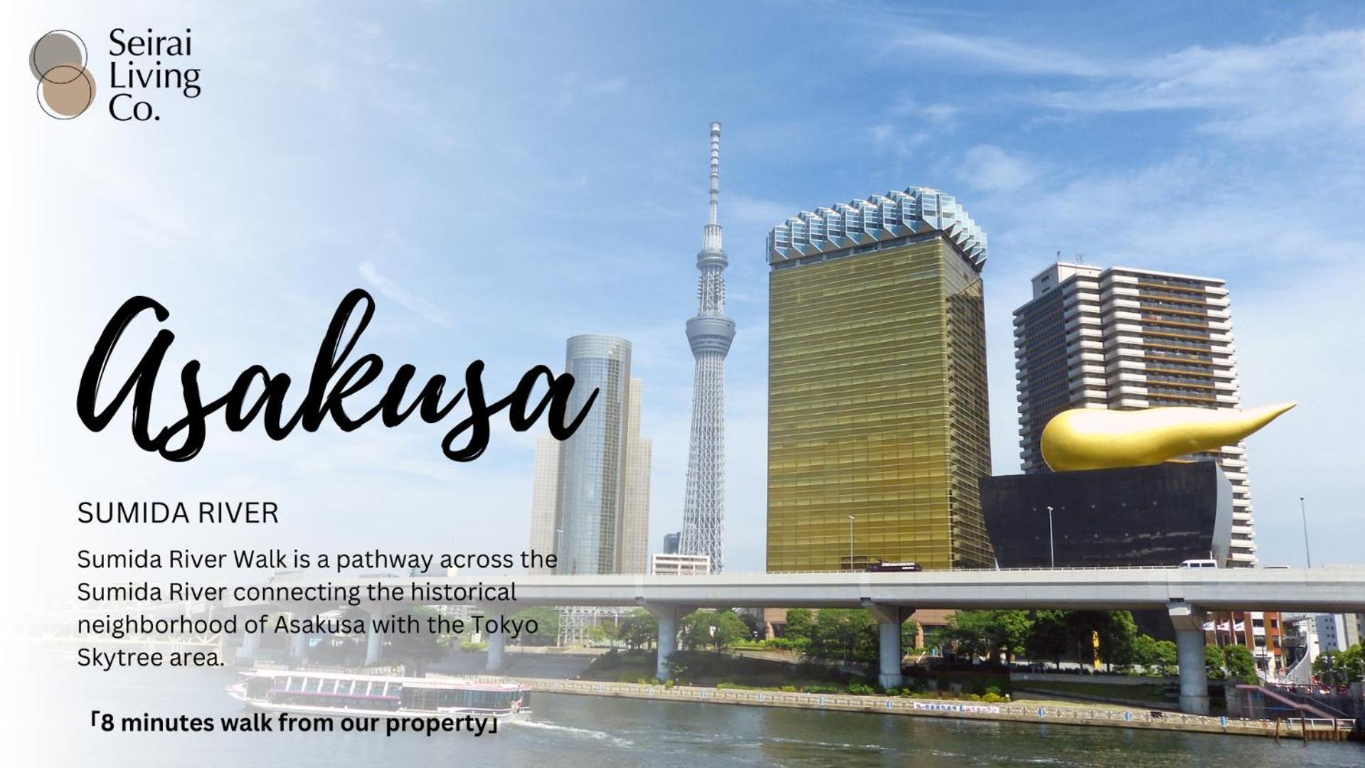Seirai Asakusa Vacation Rental - 3 Minutes From Station Prefektura Tokio Exteriér fotografie